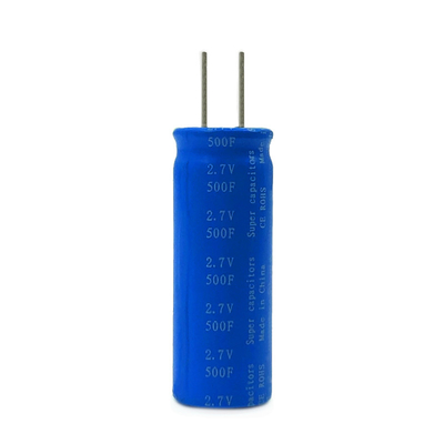 超35x65mmの一般目的のファラッドのコンデンサー、2.7V 500Fの極度のコンデンサー電池