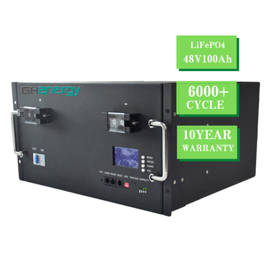 多目的LiFePO4リチウム電池48v 200ahの支持できる耐久財