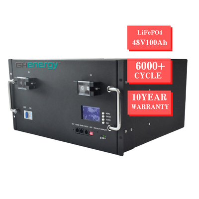 多目的LiFePO4リチウム電池48v 200ahの支持できる耐久財