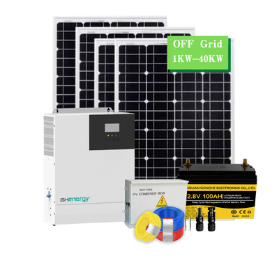 PIDのMPPTの太陽コントローラーが付いている抵抗力がある産業太陽エネルギーシステム