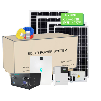 PIDのMPPTの太陽コントローラーが付いている抵抗力がある産業太陽エネルギーシステム