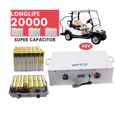 電気ゴルフ カート電池48v 2100wh グラフェンの極度のコンデンサー電池