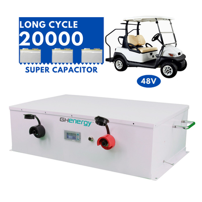 電気ゴルフ カート電池48v 2100wh グラフェンの極度のコンデンサー電池
