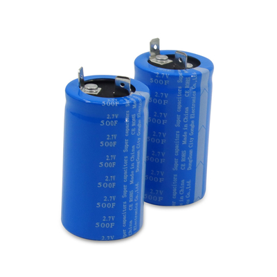 極度のコンデンサーの細胞のラグナット2.7のボルト500のファラッドは電池を取り替える