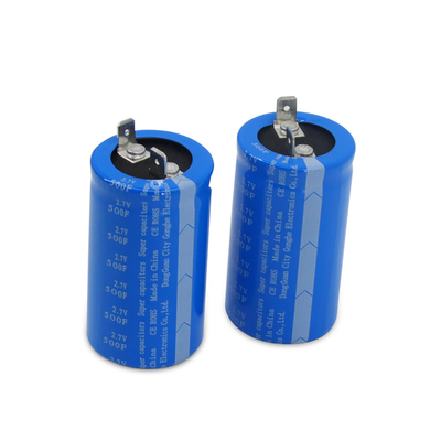 極度のコンデンサーの細胞のラグナット2.7のボルト500のファラッドは電池を取り替える