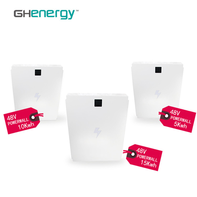 エネルギー蓄積のために多目的10kwh 100AHの太陽電池パネルパワーウォール 48V