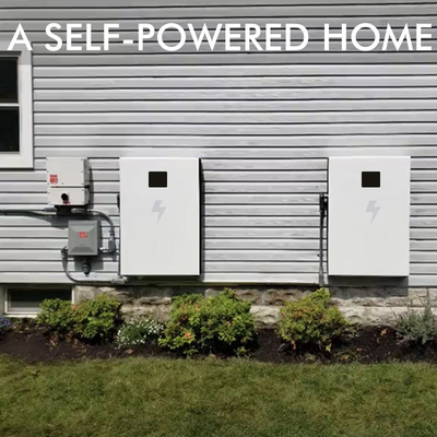 エネルギー蓄積のために多目的10kwh 100AHの太陽電池パネルパワーウォール 48V